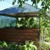 Kovový altán pro letní chaty: výkresy, možnosti designu