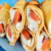 Palačinky s rybí náplní - recepty na palačinky s rybou