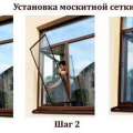 Návod na instalaci moskytiéry na různé typy oken (30 fotografií)