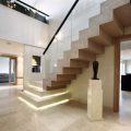 Dokončovací schody v soukromém domě: 60+ nápadů na luxusní dekorace, nátěry a obklady