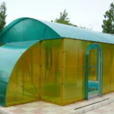 Udělej si sám lázeňský dům ze skleníku - polykarbonát a další materiály