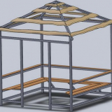 Udělej si sám altán pro letní chatu levně od profesionální trubky: ...