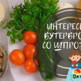 Sendviče se šproty - recepty na sváteční stůl