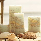 Decoupage se svíčkami (100+ fotografií): nejlepší workshopy s nápady na prázdninové dekorace