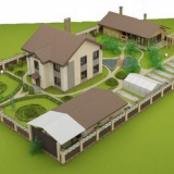 Garážový design na pozemku