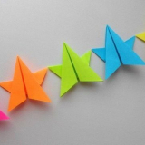 Papírový věnec. Origamiho řemesla pro nový rok 2018