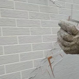 Udělej si sám imitace zdiva z omítky vlastníma rukama: návod