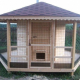 Kuřecí coop na vlastní ruce pro 10 kuřat