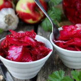 Marinované zelí s řepou: 5 vynikající rychlé přípravy recepty