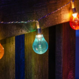 Osvětlení terasy nebo verandy venkovského domu