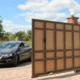 Posuvné brány: 140 fotografií instalační techniky a základní nápady pro instalaci plotu s branami