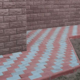 Skostka kolem domu z dlažebních desek s vlastními rukama