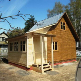 Přístavba k domu wc a sprcha na pozemku zahrady: postup prací