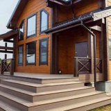 Projekty teras připojených k domu