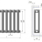 Výpočet počtu sekcí topných radiátorů