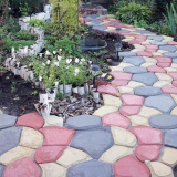 Zahradní chodník s vlastními rukama pomocí formuláře: pracovní příkaz