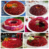 Náramkový salát z granátového jablka - 6 klasických receptů