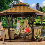 Nejjednodušší altány pro letní chaty: 60 zajímavých nápadů pro zahr...