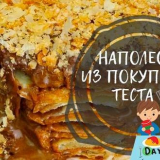 Napoleonský dort z hotového listového těsta - snadné a rychlé recep...