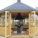 Uzavřený letní dům: nápady, design, konstrukce a rady při výběru místa v krajinářském designu (95 fotografií)