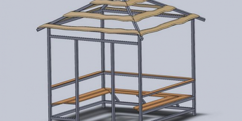 Udělej si sám altán pro letní chatu levně od profesionální trubky: výkresy s rozměry