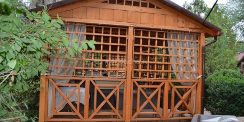 Udělej si sám altán pro letní sídlo ze dřeva, jiných materiálů: jak postavit