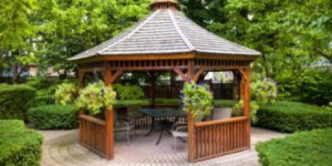 Dřevěný altán pro kutily na jejich chatě: pokyny krok za krokem