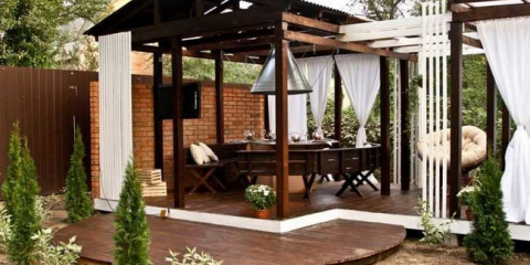 Dřevěné altány - 120 fotografií nejlepších nápadů pro design a dekoraci dřevěných trnů