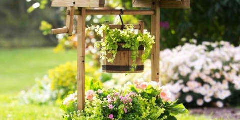 Dekorativní studna v dacha s vlastními rukama (57 fotek): styly, návrhy, materiály