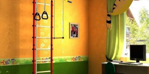 Udělej si sám dětský sportovní koutek + kresby