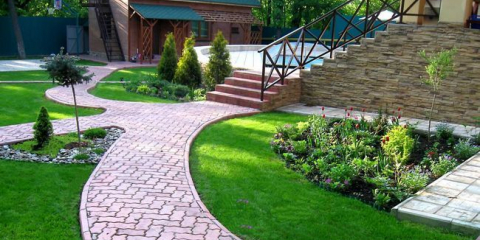 Private house court design: 110 fotka z nejlepších nápadů a možností pro design