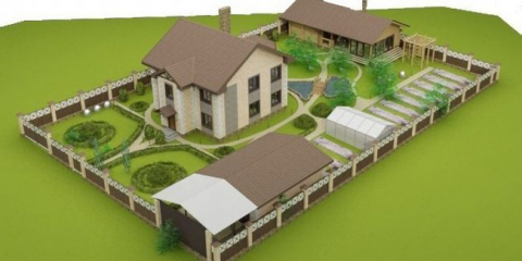 Garážový design na pozemku