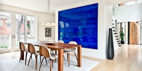 Design kuchyňsko-jídelna v apartmánu a soukromém domě (95+ fotky): večeře s potěšením!