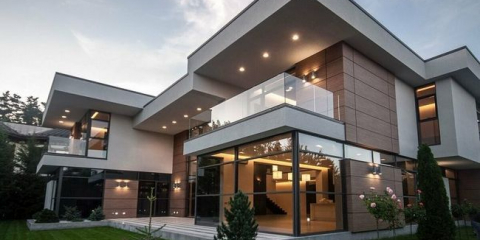 High-tech domy - projekty a prvky interiéru