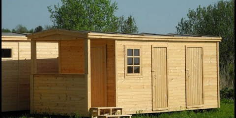 Sprcha a toaleta pro letní sídlo pod jednou střechou: jak to udělat sami