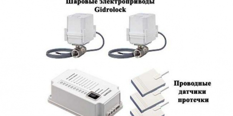 Hydrolock (gidrolock) - ochrana proti úniku vody