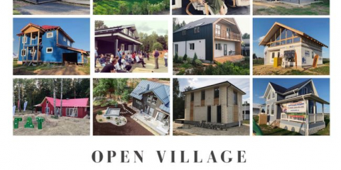 Country life fair - výstava skutečných domů. Otevřená vesnice'2020