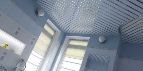 Jak regálový hliníkový strop funguje - charakteristika, montážní návod