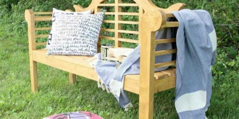 Krásná lavička pro kutily: jednoduché a stylové nápady pro stavbu prvku krajinného designu (95 fotografií)