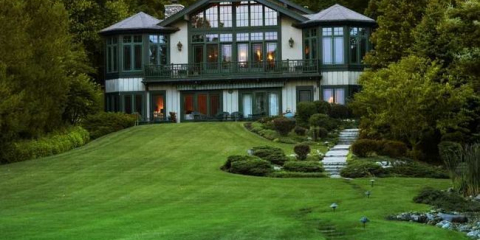 Krásný trávník na pozemku - výběr odrůdy a tipů na design trávníku (125 fotografií + video)