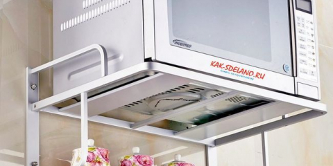 Mikrovlnný držák na stěnu