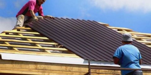 Střecha z vlnité lepenky svépomocí