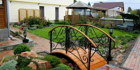 Krajina design soukromého domu z nuly!