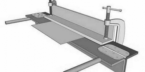 Ohýbačka plechu - ruční ohýbačku vyrábíme vlastníma rukama