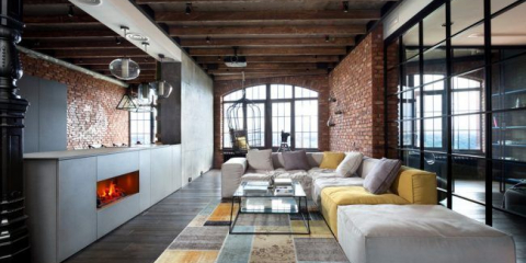 Vnitřní příčky ze skla: 80 možností designu pro zónování bytu