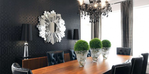 Nadčasová klasika: 60+ lakonických možností pro obyčejné tapety v interiéru