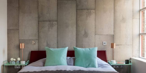 Betonová tapeta (100 fotografií): kouzlo loftu v interiéru moderního bytu