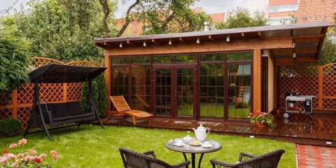 Vlastnosti výstavby letní kuchyně na místě