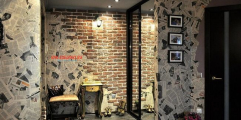 Dokončení chodby dekorativním kamenem: druhy dokončovacího kamene, uspořádání pro vlastní potřebu (70 fotografií + video)