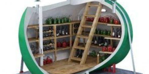 Plastový sklep pro letní sídlo - s bočním vchodem vlastníma rukama